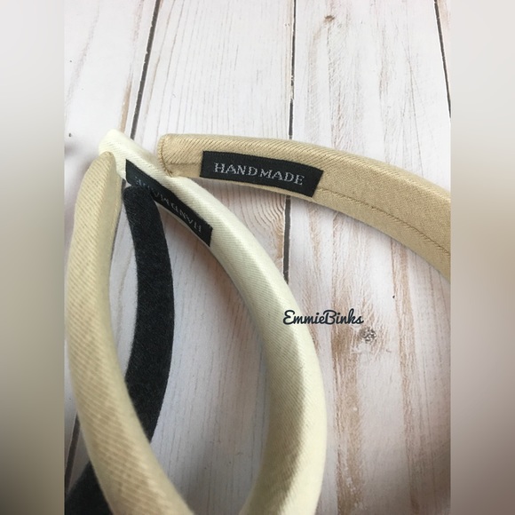 New 5 Piece Handmade Wide Padded Hairband Hair Accessory Set - Picture 5 of 16